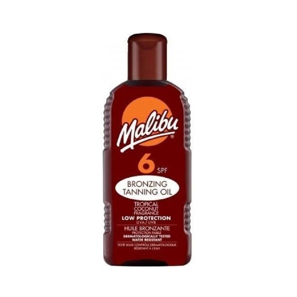 Malibu SPF6 Tanning Oil 200ml