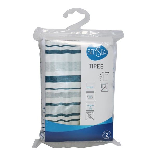 Sensea Shower Curtain - Tipee Blue