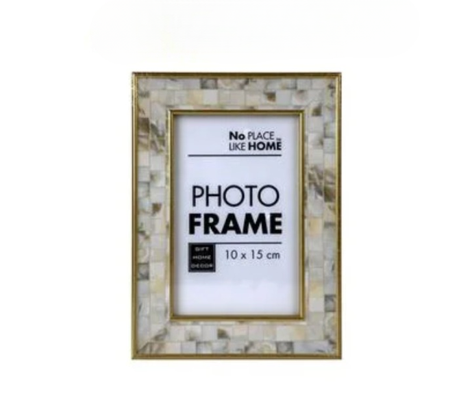 Sparkling Mosaic-Effect MDF Photo Frame - Fits 10×15 cm