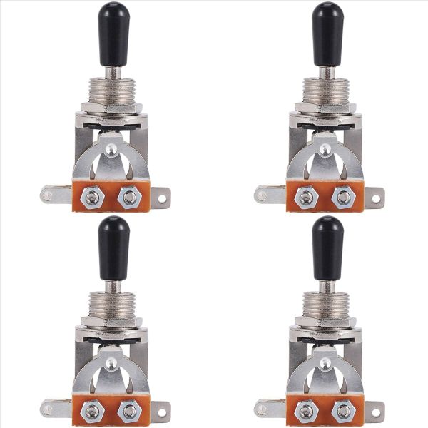 Electric Guitar Toggle Switch 3 Way In Black (Rhythm Treble)
