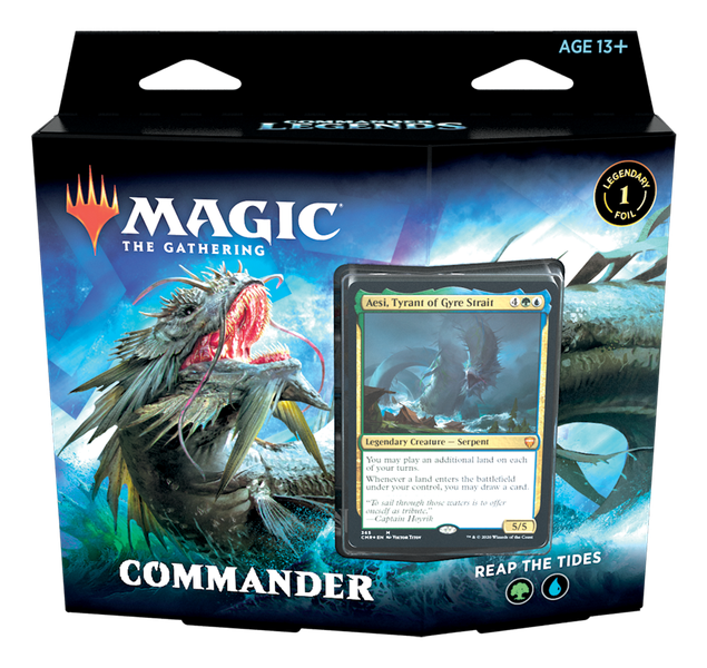 Magic The Gathering: Commander Legends - Reap The Tides