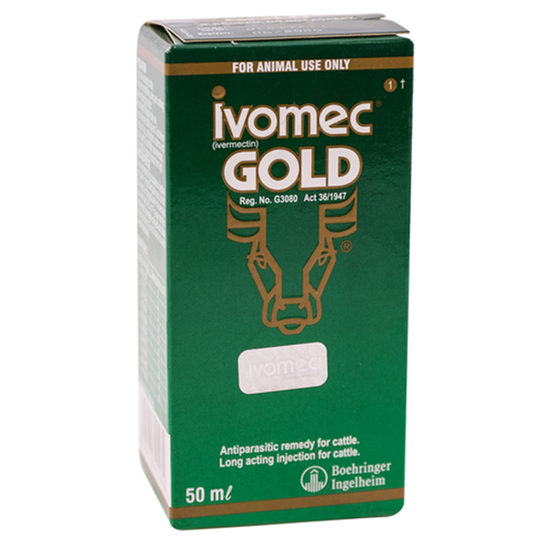 Ivomec Gold 50ml - Antiparasitic For Cattle &amp; Sheep