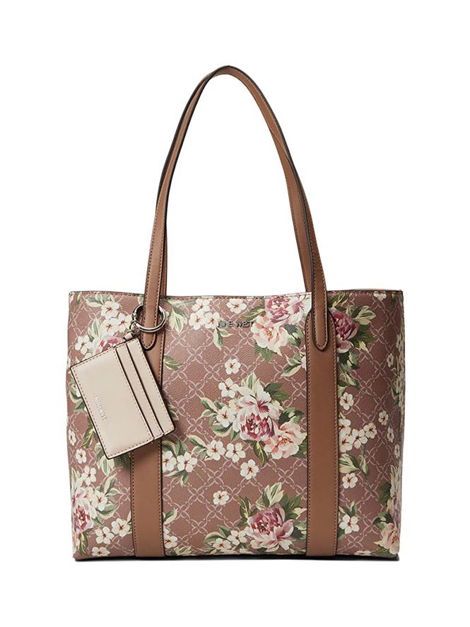 Nine West Paulson Tote Sable Logo Floral | Buy Online in South Africa ...