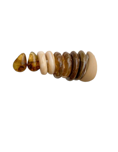 5-Pair Cute Stud Earring Set