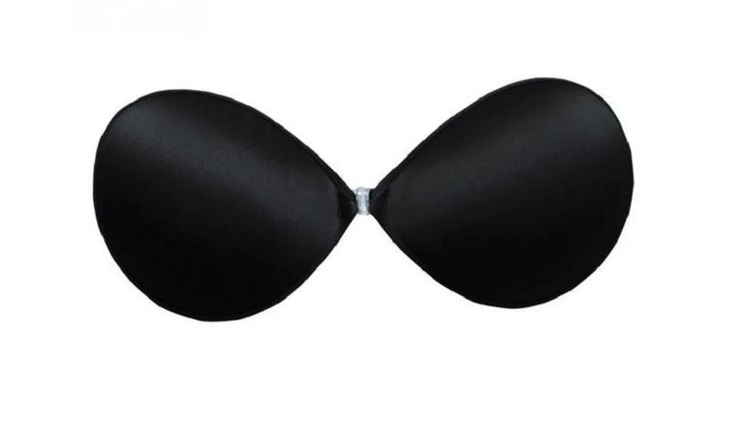BD - Strapless Stick on Silicone Bra For Backless Dress With V-Shape Function