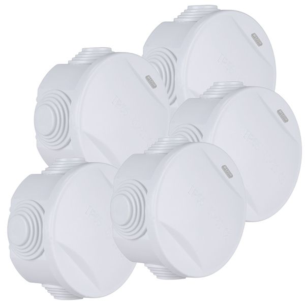 Veti Junction Box 50x50mm, Pack of x5 (VJ55R)