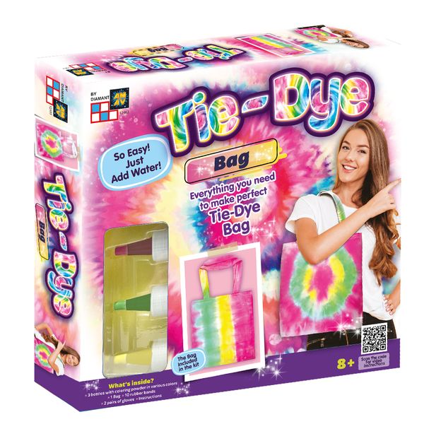 Tie-Dye Messenger Bag