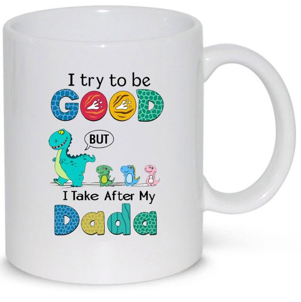 I Take After My Dad Birthday Christmas Father's Day Gift 11Oz Coffee Mug
