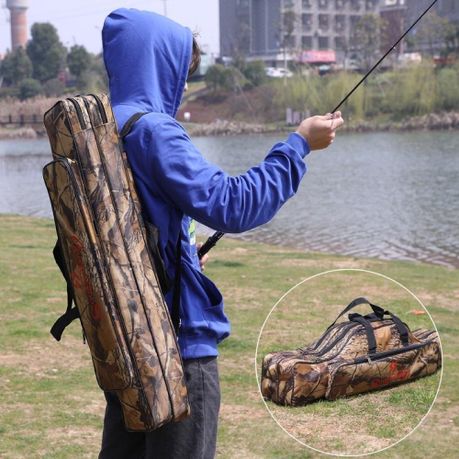 Camping Weather Resistant Fishing Rod Tackle Bag - 80cm, Shop Today. Get  it Tomorrow!