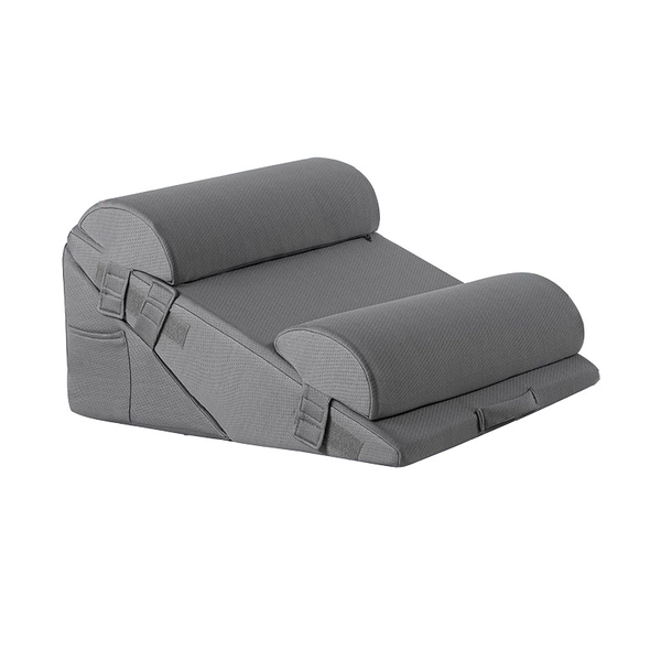 Adjustable Memory Foam Wedge Pillow - Back, Leg &amp; Acid Reflux Support