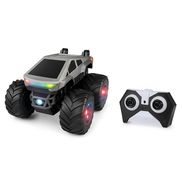 TurboX Off-Road LED Stunt Monster Truck - 2.4GHz Remote Control