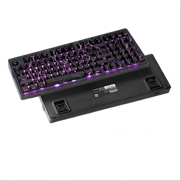 ZORNHER ZH980 Mechanical 95% Blue Keyboard, with Numeric Keypad, Van Gogh