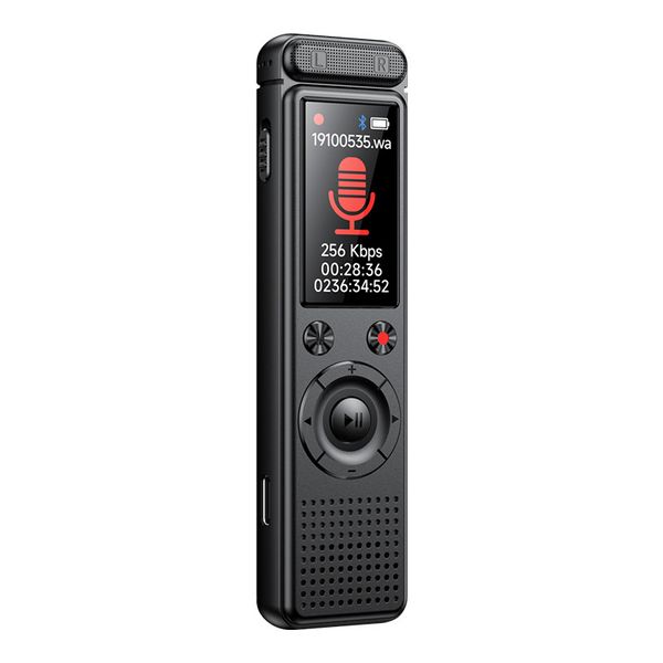 64GB Voice Recorder with Noise Reduction, Password Unlock MP3 Player