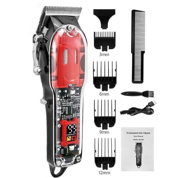 Hot &amp; Hotter Cordless Professional Clipper Set with Power LED Display