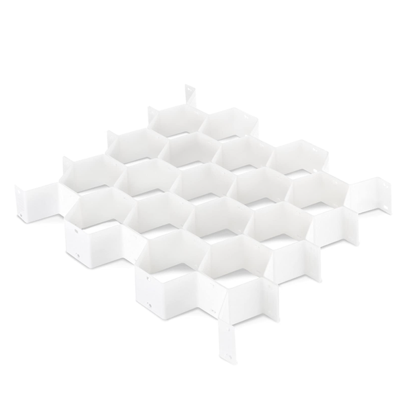 Honeycomb Drawer Divider Storage for Underwear Socks Ties Belts Scarves