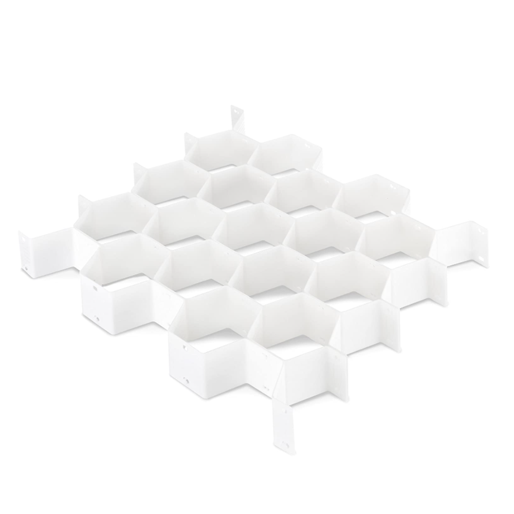 Honeycomb Drawer Divider Storage for Underwear Socks Ties Belts Scarves