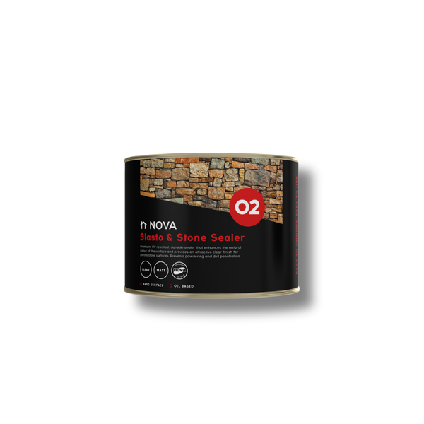 Nova 02 Slasto &amp; Stone Sealer Matt - 1lt