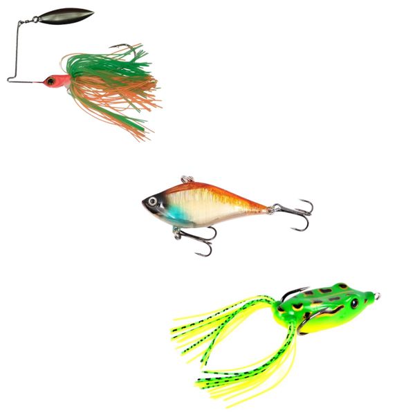 Bass Lures - Set Of 3