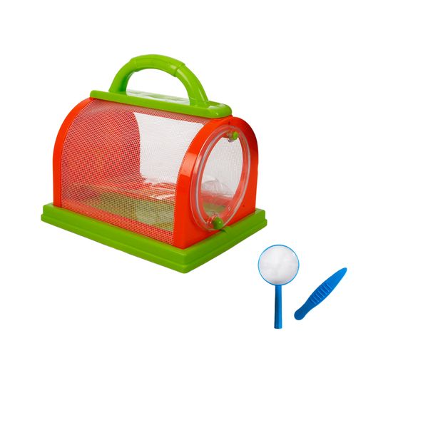 Educational Science Bug Viewer with Magnifying Glass &amp; Tweezers (Set of 2)