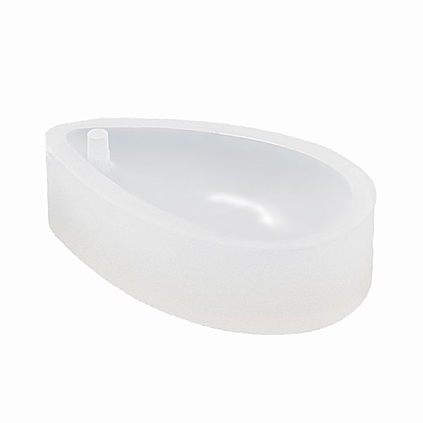 Silicone Mould - Necklace Pendant with Hole Style 1