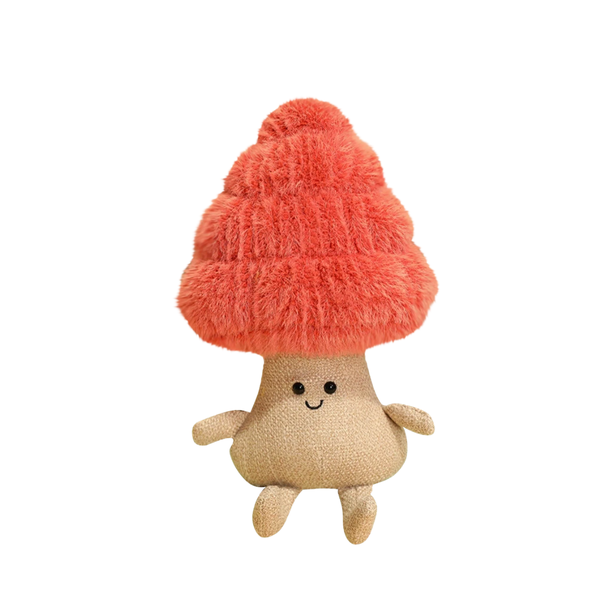 Mushroom Plush Toy Soft &amp; Cuddly Coral Cap Buddy