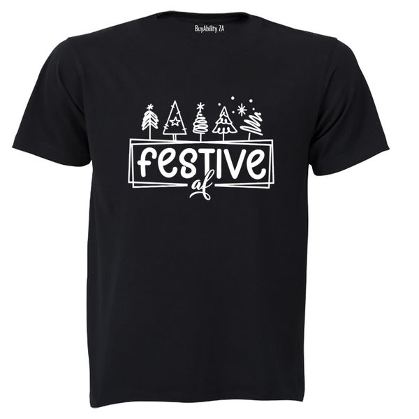 Festive - Christmas TREES - Adults - T-Shirt