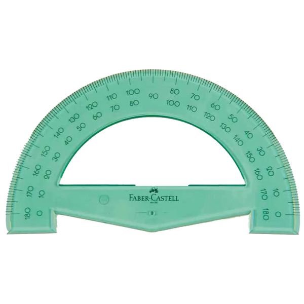 Koh-I-Noor 150mm 180 Degree Protractor x4