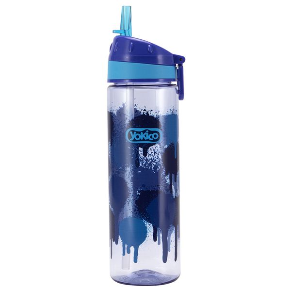 Blue Splatter Water Bottle