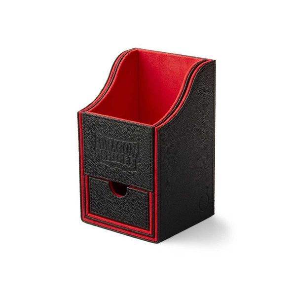 Dragon Shield Nest Box+ : Black/Red Staple