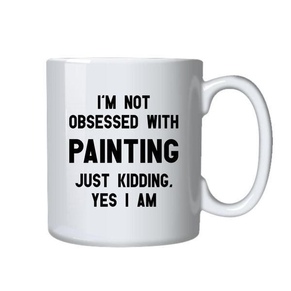 Painting Coffee Mug - Best Painters Funny Novelty Gift Idea