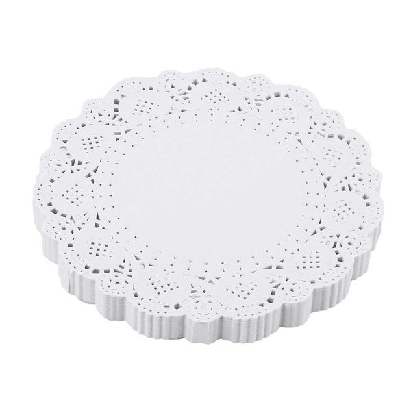 Vasco Disposable Paper Doilies Round Shape 50 Pieces