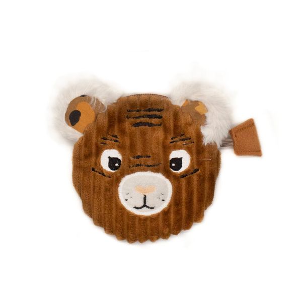 Les Deglingos Purse Speculos the Tiger - 13cm