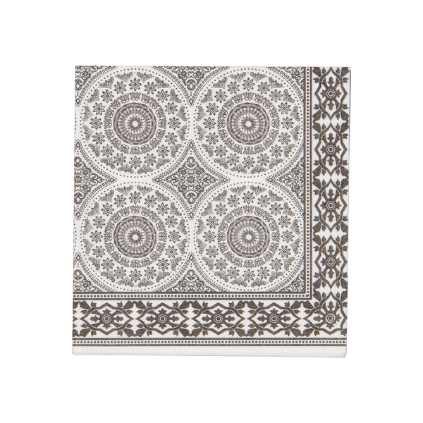 Tavola -Shweshwe Paper Napkin-Pack of 25(Closed:20cmx20cm/Open:40cmx40cm)