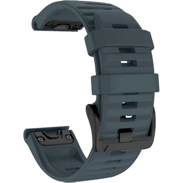 FocusFit Garmin Fenix3/3HR/Fenix 5X 26mm Textured Silicone Strap