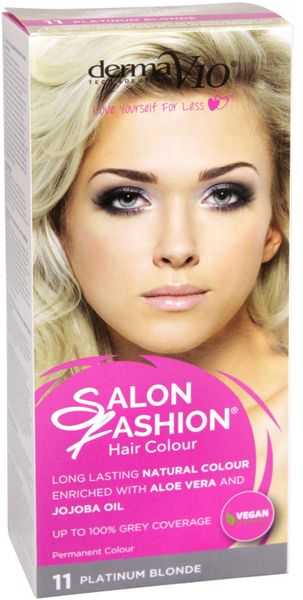 Derma V10 Salon Permanent Hair Dye-Platinum Blonde