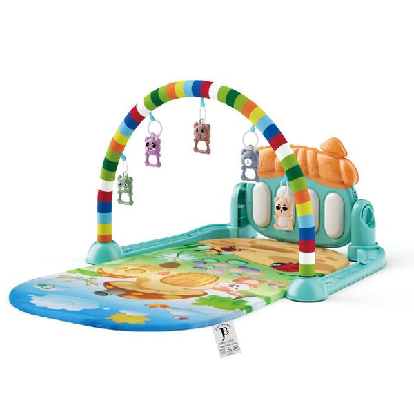Jack Brown Baby Play Gym Piano Fitness Rack Mat
