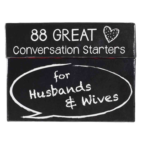 88 Great Conversation Starters For Husbands And Wives