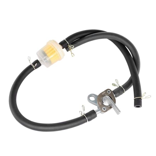 Fuel Hose Petrol Filter Tubing Oil Switch For 50Cc-150Cc Go Karts