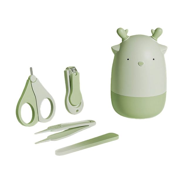 Baby 4 In-1 Baby Nail Care Set with Cute Deer Protective Cover