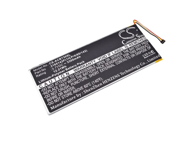 ACER A1402Iconia One 7 B1-730 Battery