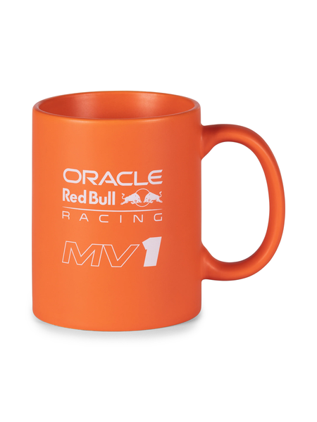 Red Bull Racing Fanware Max Verstappen Mug Orange