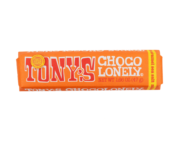 Tony's Chocolonely - Milk Chocolate Caramel Sea Salt Bar - 47g