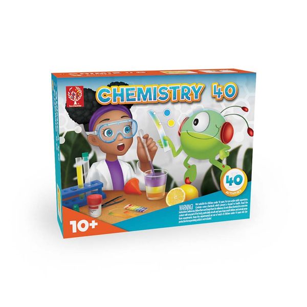 Edu-Toys Science &amp; Experiment Chemistry Kit: 40 Activities