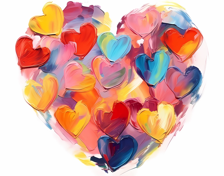 Canvas Wall Art Home Decor - It's All Love