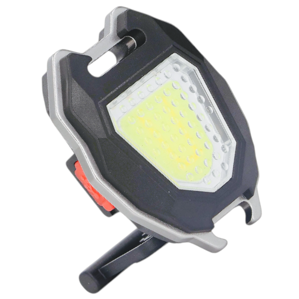 W5144 - Bright LED Illumination Rechargeable Keychain Light - Black