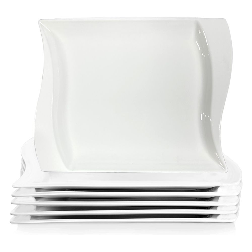 Dream Home Durable Porcelain Ceramic Dinnerware Set Plates 30cm Set