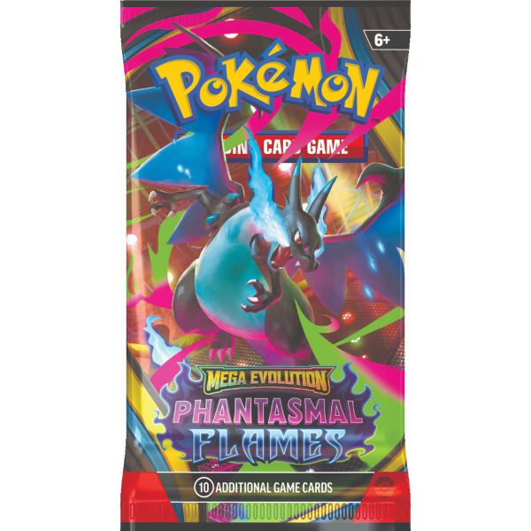 Pokemon: Mega Evolution-Phantasmal Flames - Booster