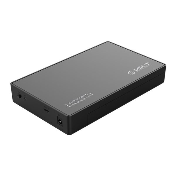 Orico 2.5"/3.5" USB-C External HDD Enclosure - Black
