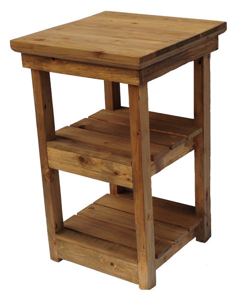 GC Lewele Bedside/Side Table/Pedestal/Nightstand/Flattop