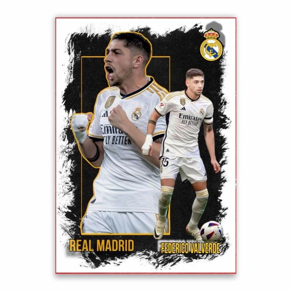 Federico Valverde Real Madrid Poster - A1